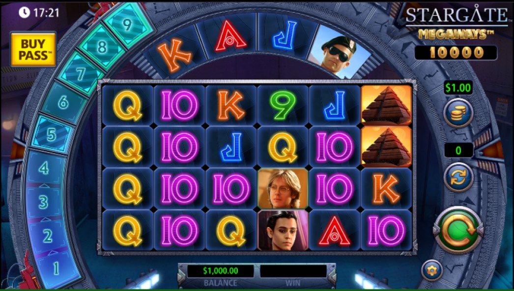 stargate slot machine las vegas