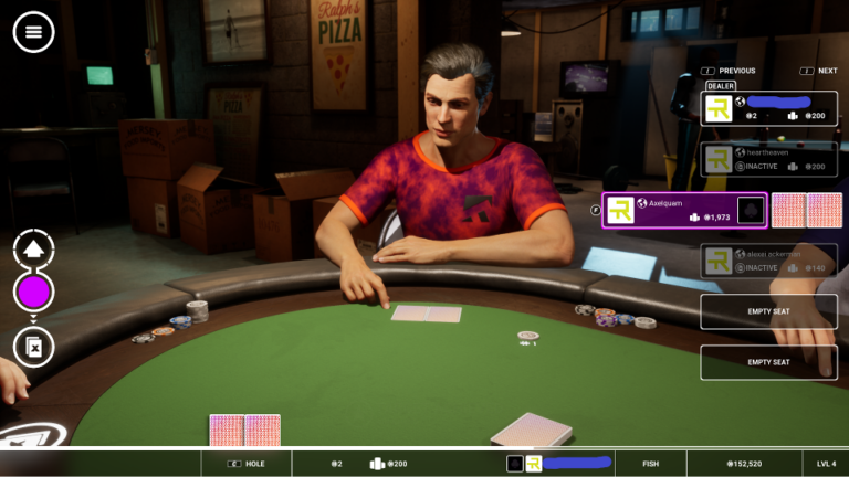 Poker Video Game Review: Epic Games Freebie Poker Club