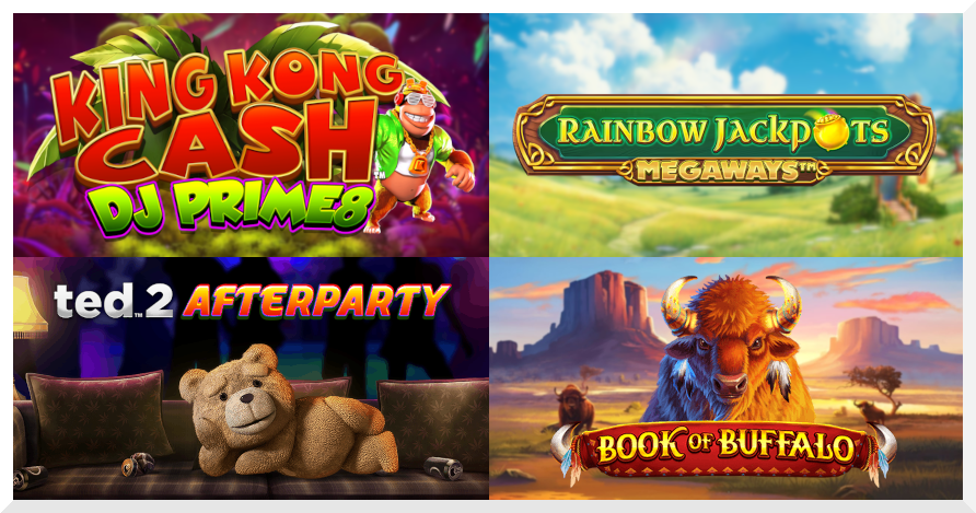 Slots of the Week feature image May 24 2024 - best new online slots of the week