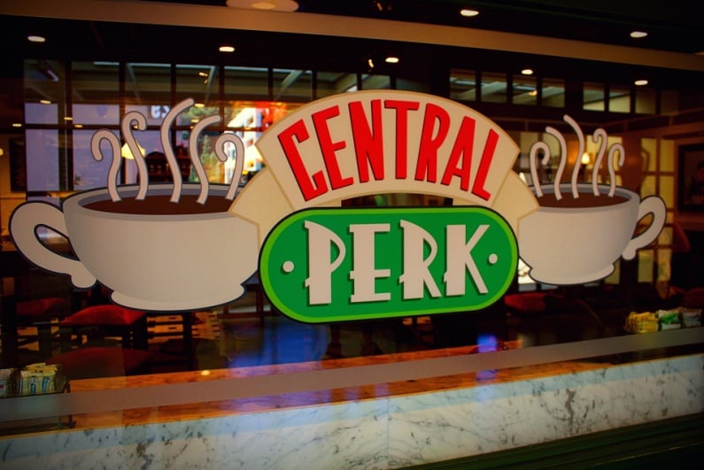 Central Perk set from Friends