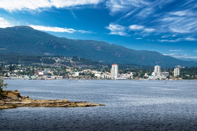 City of Nanaimo on Vancouver Island