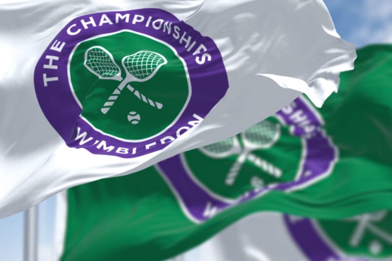 Wimbledon flag