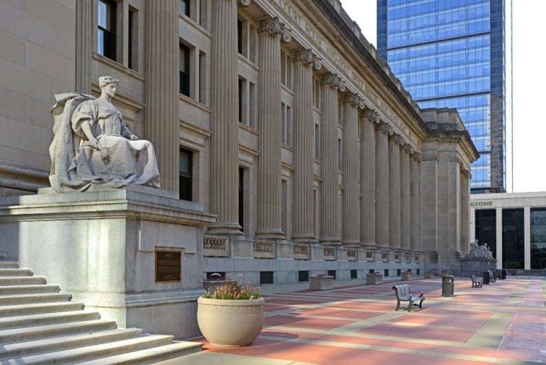 US courthouse in Indianapolis