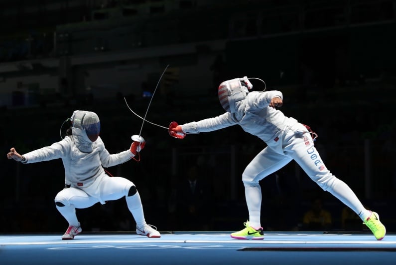 USA women's fencing