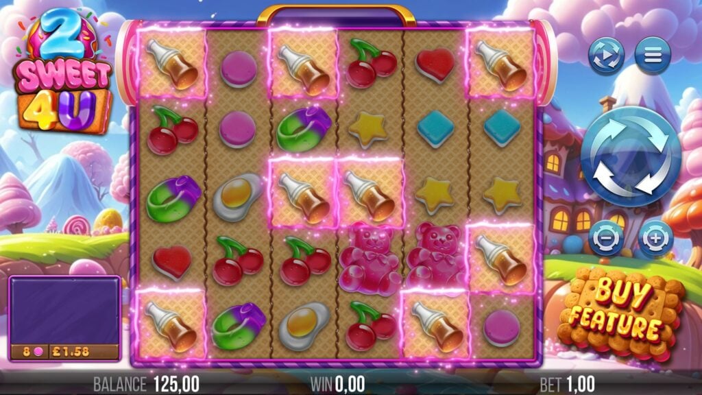 2 gulungan slot Sweet 4 U oleh 4ThePlayer