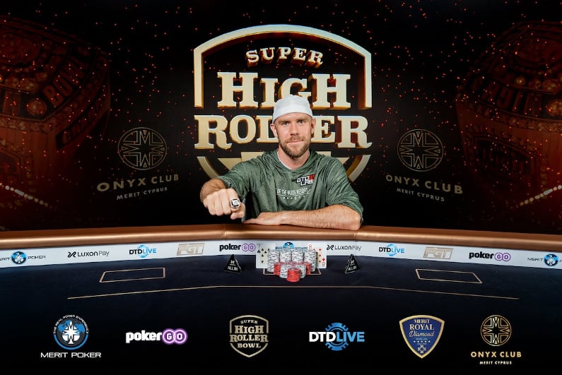 Seth Davies Super High Roller Bowl IX