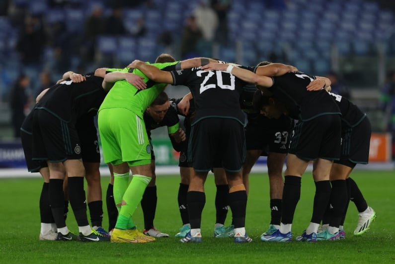 Celtic in the huddle