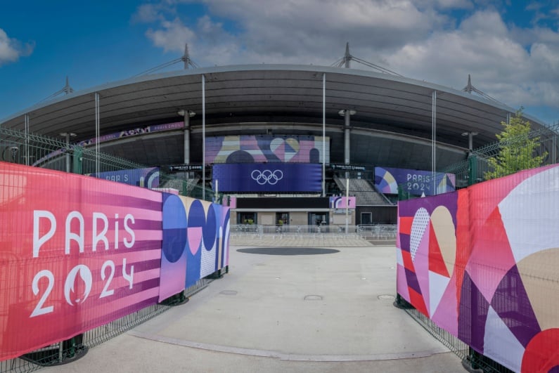 Olympic stadium in Paris