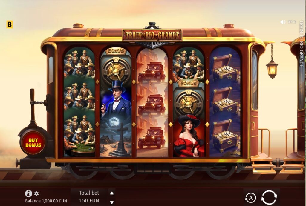 Train to Rio Grande slot reels Bgaming - best new online slots of the week August 23 2024