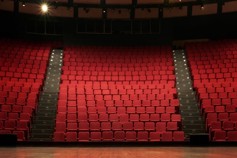 Empty theater