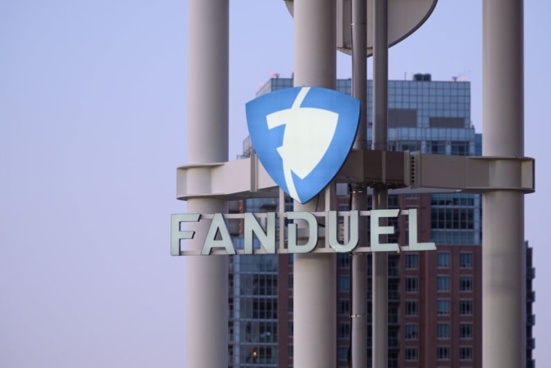 FanDuel sign on building