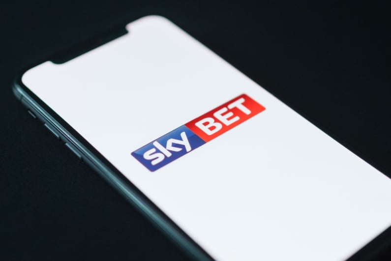 Sky Bet on phone