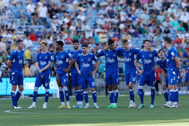 Everton FC players