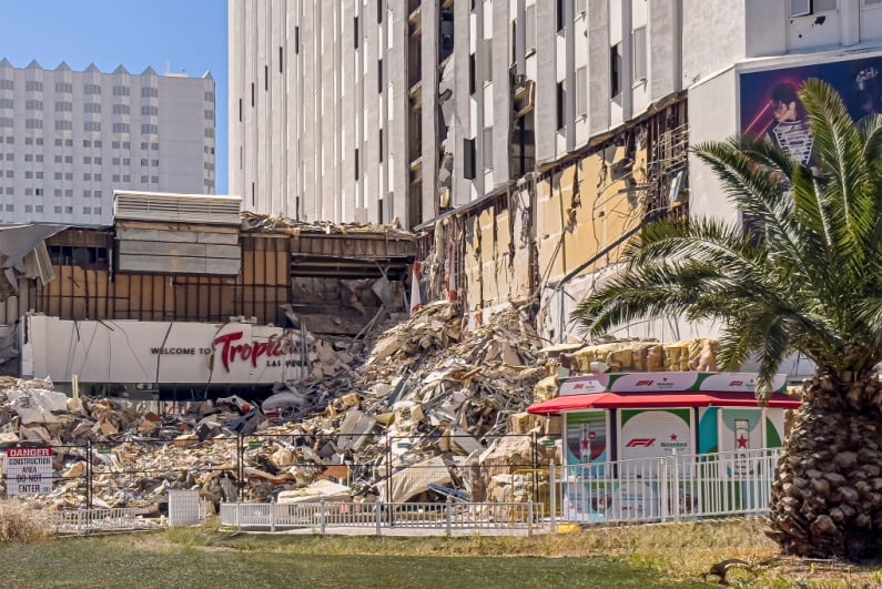 Tropicana demolished