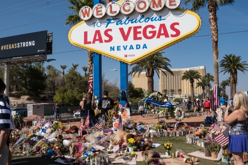 Las Vegas mass shooting memorial