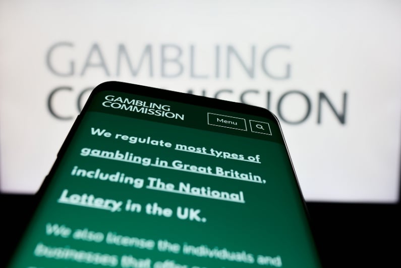 UK Gambling Commission on phone