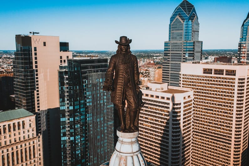 William Penn Statue