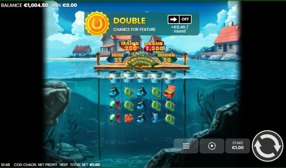 Cod Chaos Net Profit slot reels by Octoplay