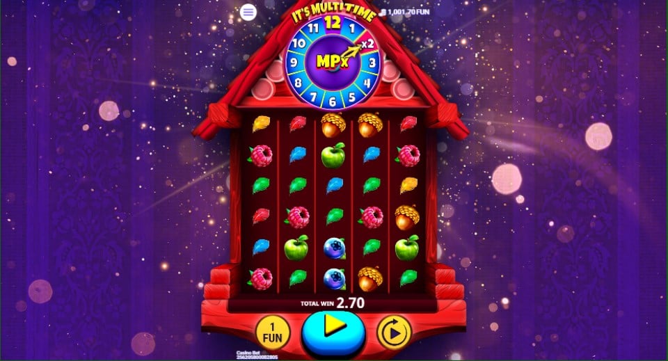 It's Multi Time slot reels by 7777 Gaming - best new online slots of the week