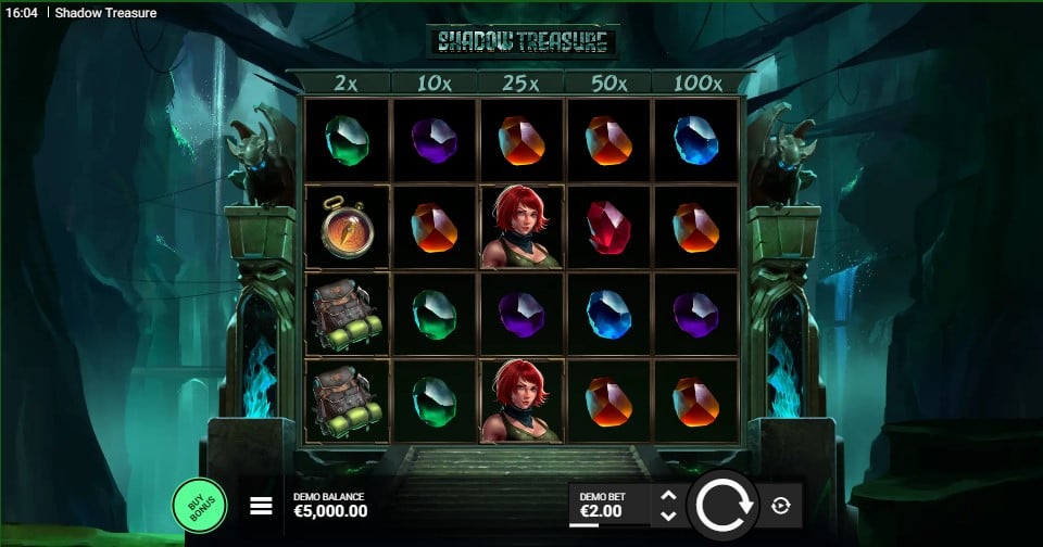 Shadow Treasure slot reels by NowNow Gaming - best new online slots of the week