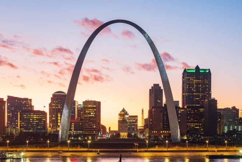 Gateway Arch in St. Louis