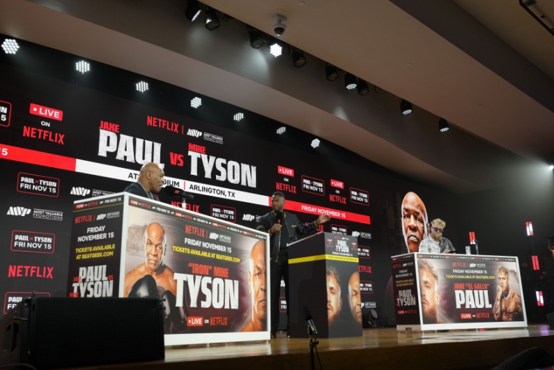 Mike Tyson Jake Paul press conference