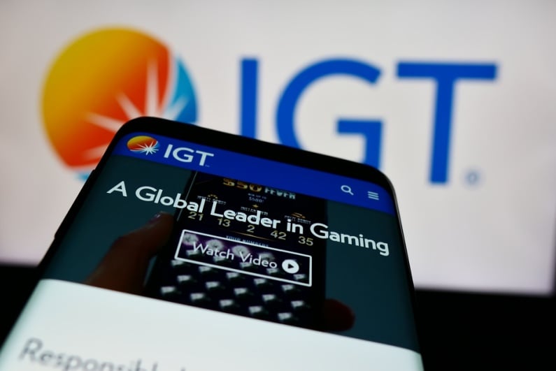 IGT logo and phone