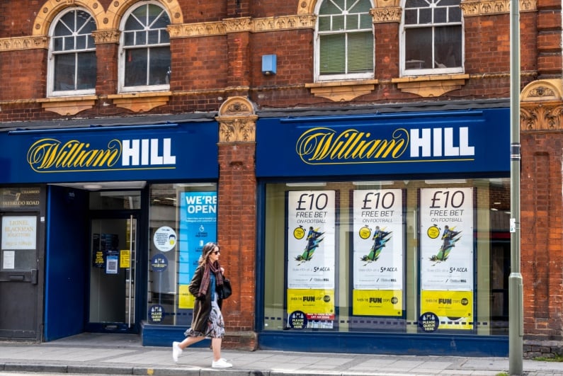 William Hill shop in London