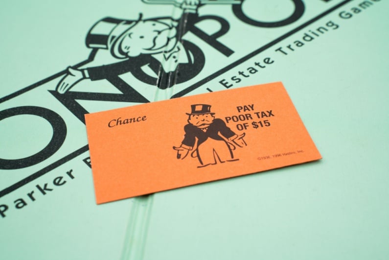 Monopoly Chance card