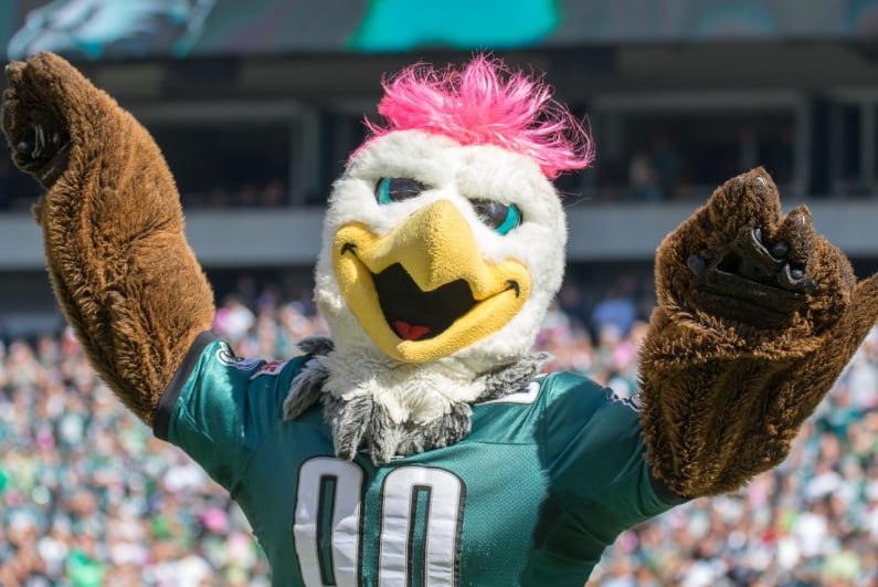 Philadelphia Eagles mascot