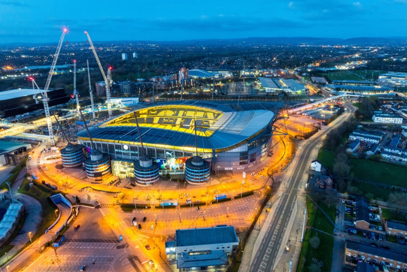 The Etihad Stadium, Manchester