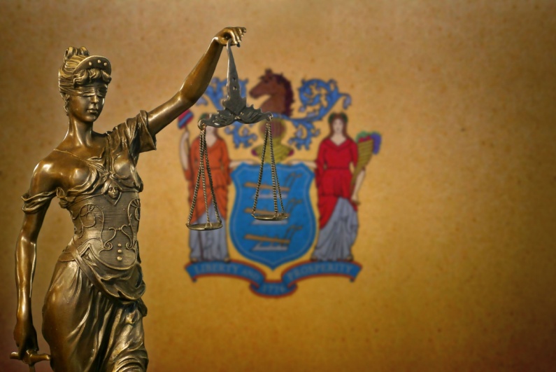 New Jersey and Lady of Justice