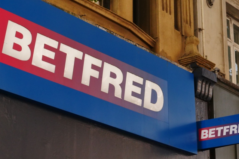 Betfred sign