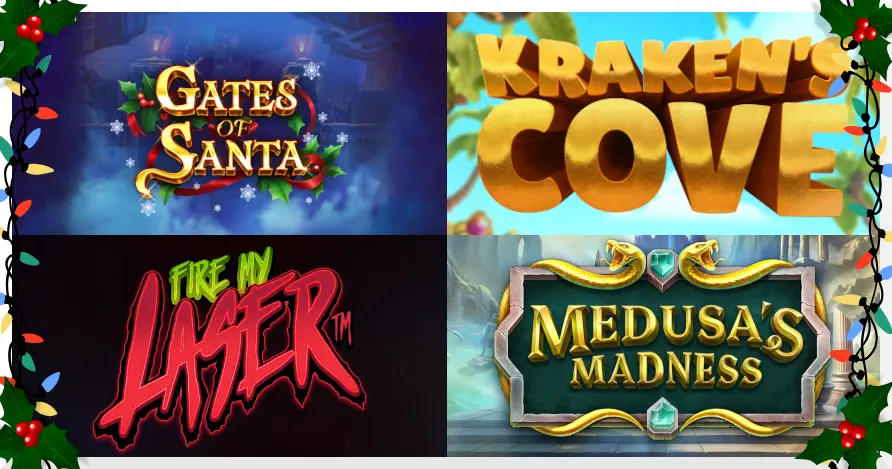 Best new online slots of the week feature image - december 6 2024