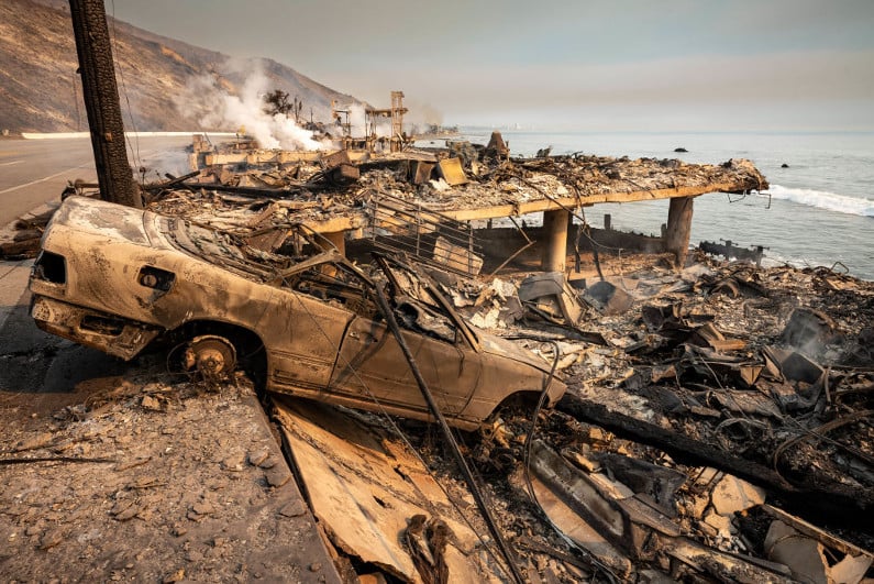 LA wildfire devastation