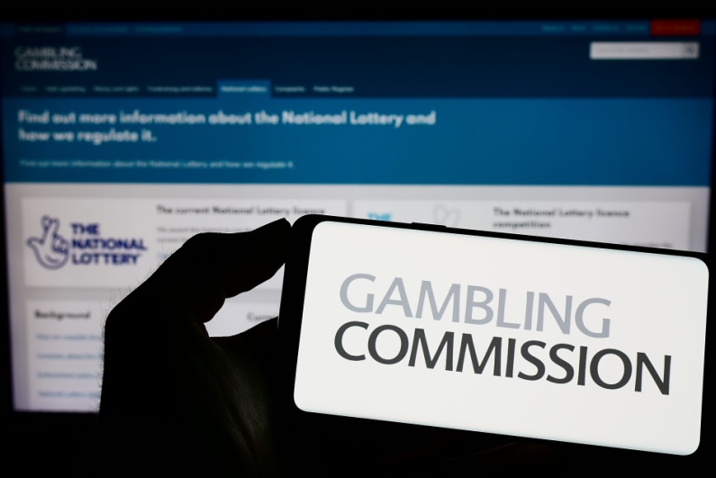 Gambling Commission on phone