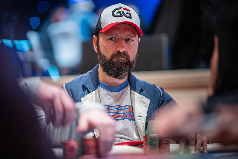 Daniel Negreanu playing in a WPT event