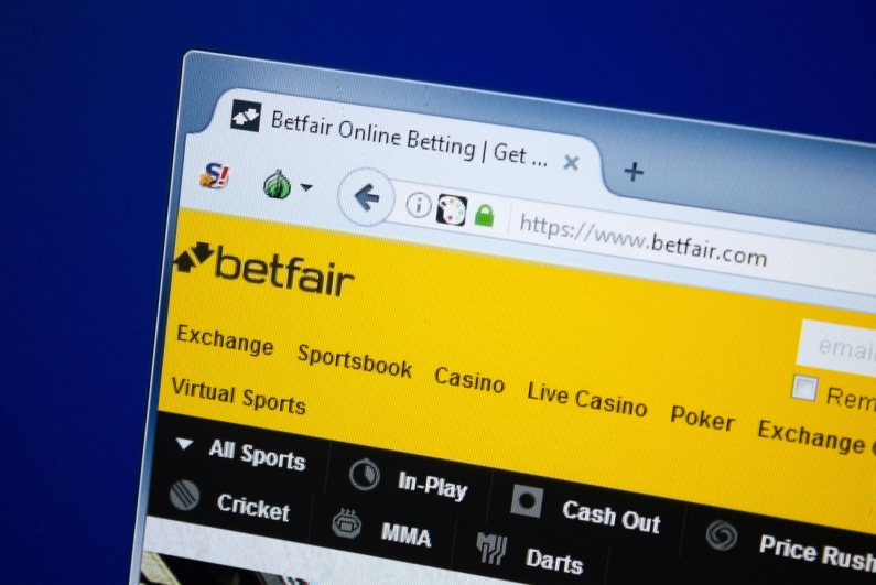 Betfair website