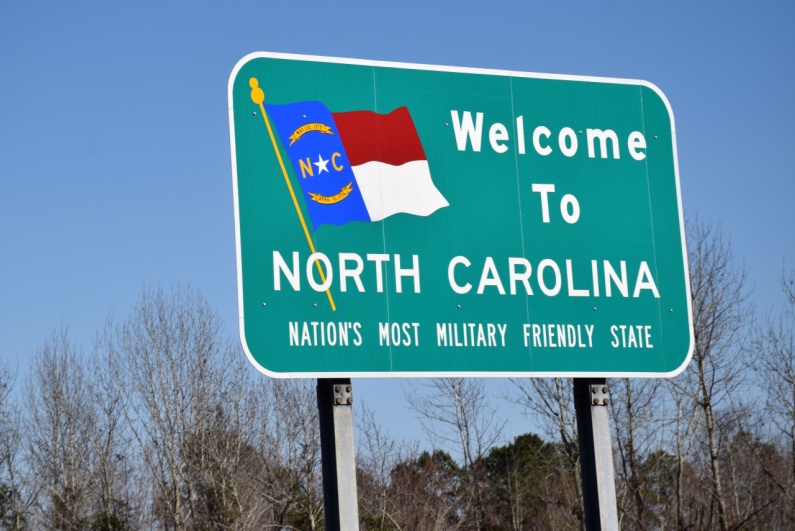 North Carolina sign