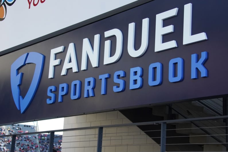 FanDuel Sportsbook sign