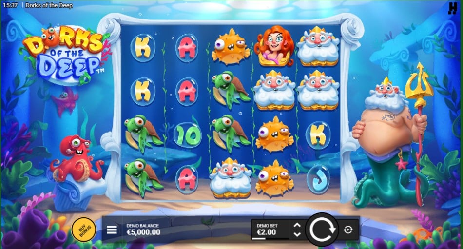 Dorks of the Deep slot reels by Hacksaw Gaming - best new online slots of the week