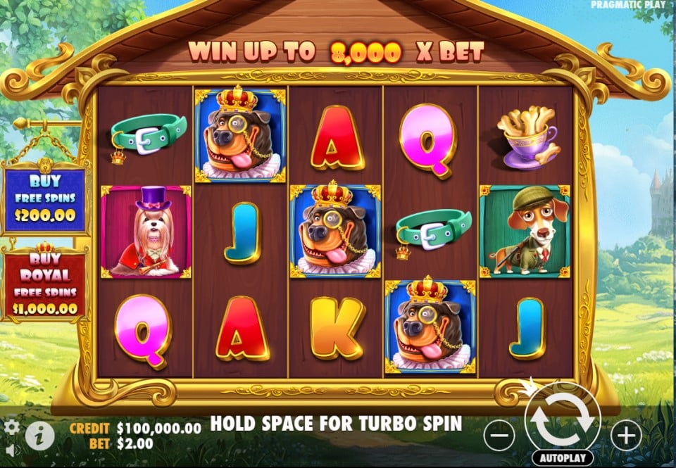 The Dog House Royal Hunt slot reels by Pragmatic Play - best new online slots of the week